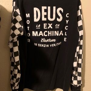 Dues Ex Machina checkered long sleeve shirt